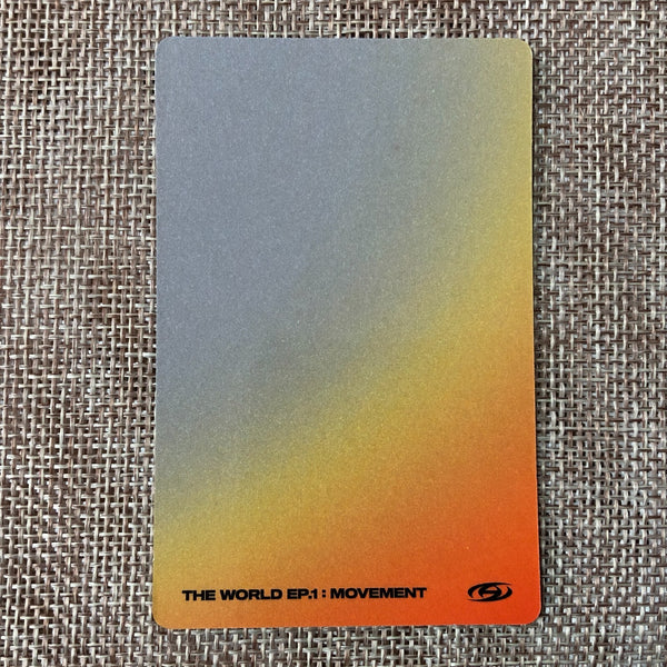 ATEEZ SEONGHWA [THE WORLD EP.1 : MOVEMENT] Official Photocard, Z Ver / Gift