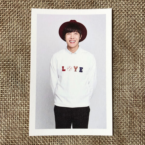 BTS J-HOPE [GLOBAL OFFICIAL FANCLUB 2nd ARMY MEMBERSHIP KIT] Photocard / Gift