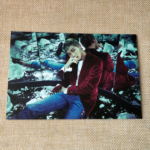 BTS RM [ Armypedia Wings ] Official Postcard Photocard / New / Gift