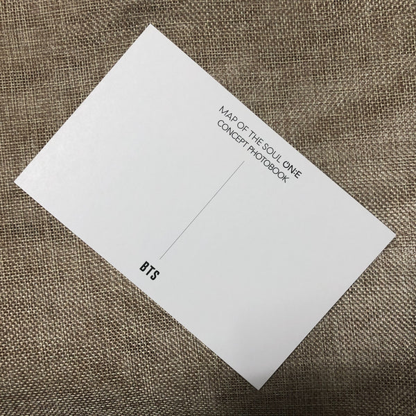 BTS GROUP [MAP OF THE SOUL MOS ON:E Concept Book] Spcial Set Postcard / New/Gift