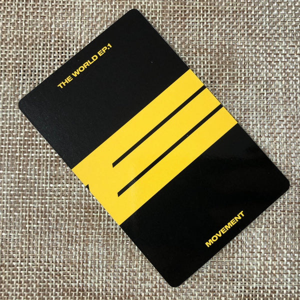 ATEEZ SEONGHWA [THE WORLD EP.1 : MOVEMENT] Official Photocard, Diary Limited /+G