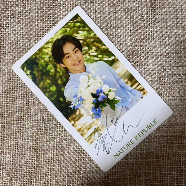 EXO XIUMIN #3 [ Nature Republic ] Official Limited Photocard / New, Rare / Gift