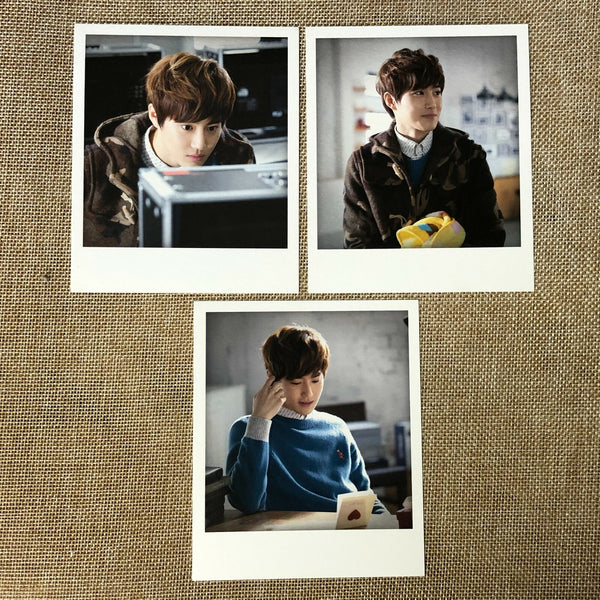 EXO SUHO [SM Official Goods] Polaroid Photocard Set of 3, Postcard / New / Gift