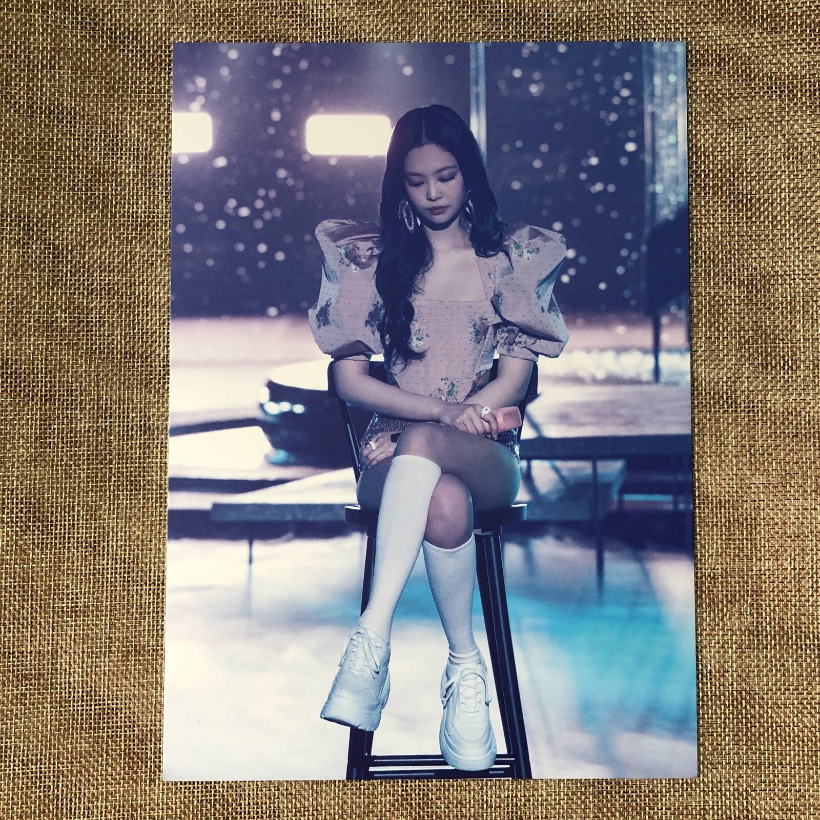 BLACKPINK JENNIE #1 [ THE SHOW DVD ] Official Postcard Poster / New / Gift