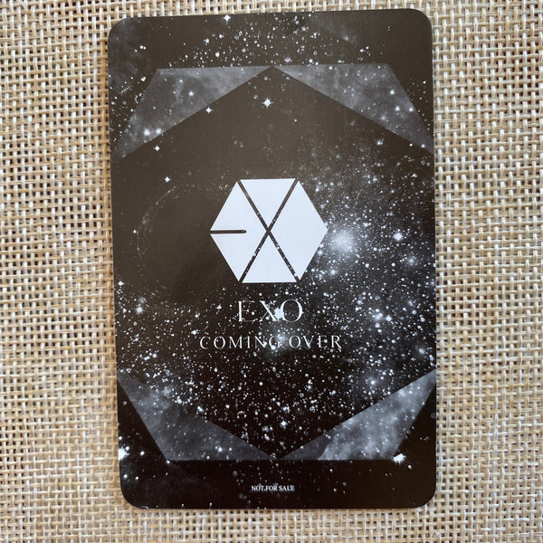 EXO D.O [ COMING OVER ] Official Photocard, JAPAN 2nd Single / New, Rare / Gift