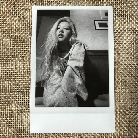 BLACKPINK ROSE #7 [ -R- ] Official Polaroid Photocard, 1st Single / New / Gift