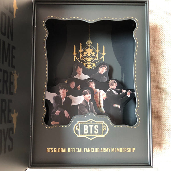 BTS [GLOBAL OFFICIAL FANCLUB 7th ARMY MEMBERSHIP KIT] BOOK LAMP Only / Gift