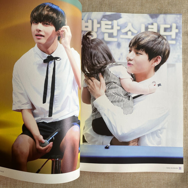 BTS V [ 2018 TAETAELAND 2nd Exhibition Photobook ] 100 pg / New / Gift