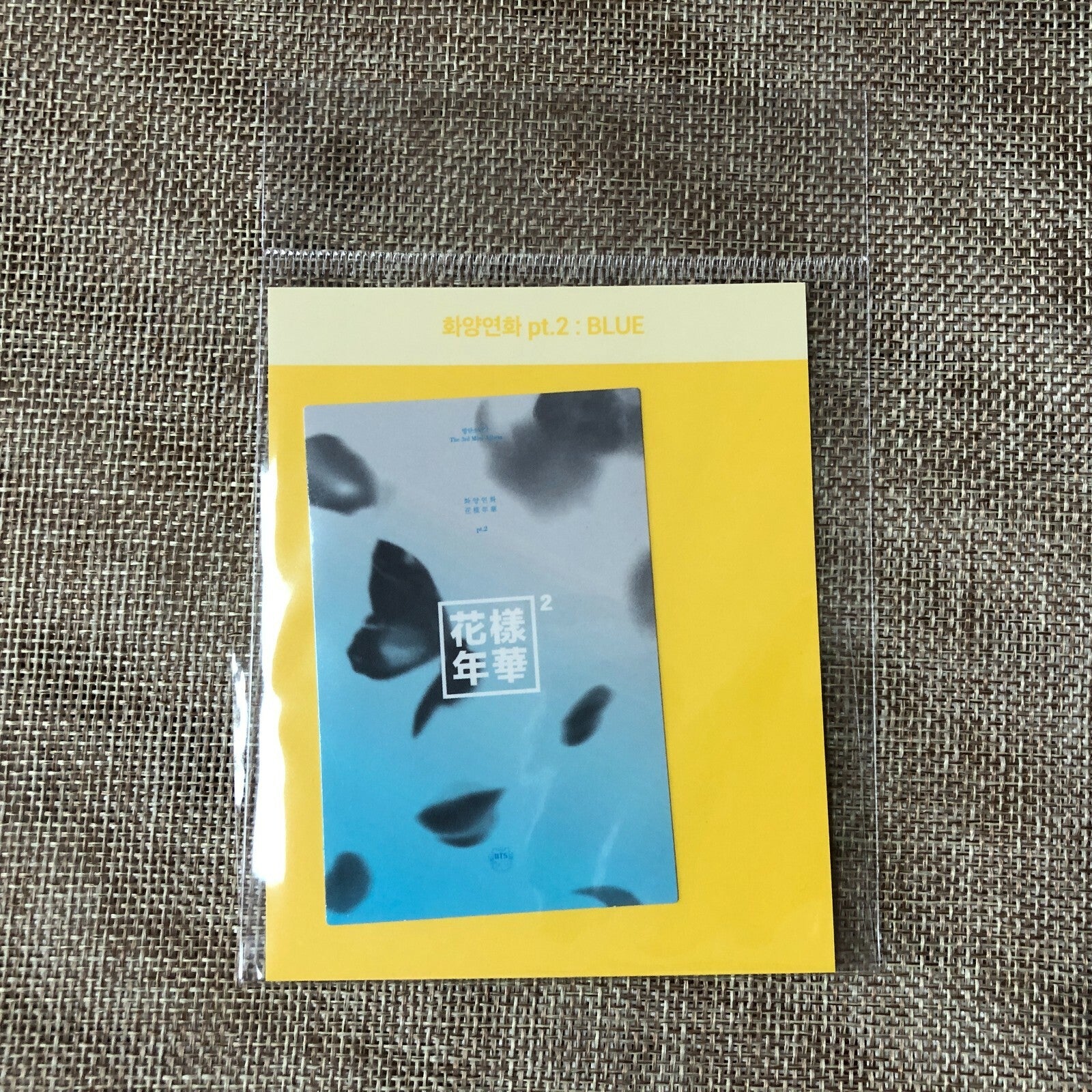 BTS [Oh, always] Official HYYH pt.2 Album Cover Sticker, BLUE Ver. / New / Gift