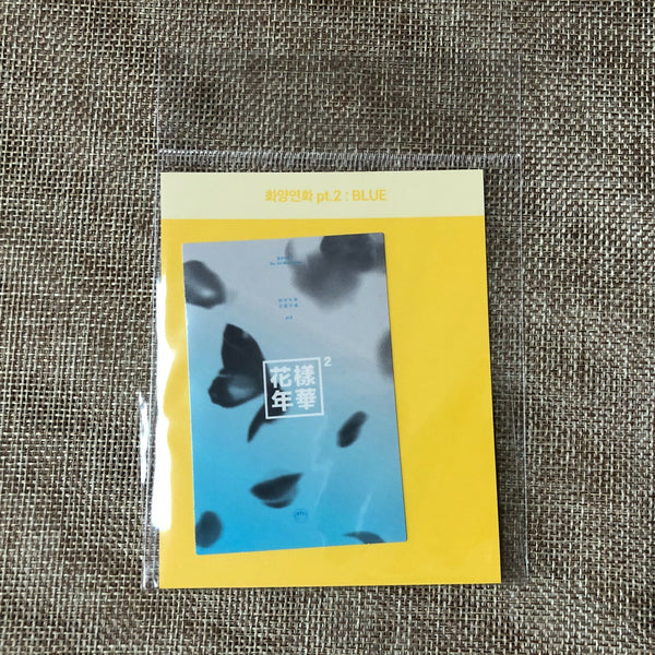 BTS [Oh, always] Official HYYH pt.2 Album Cover Sticker, BLUE Ver. / New / Gift