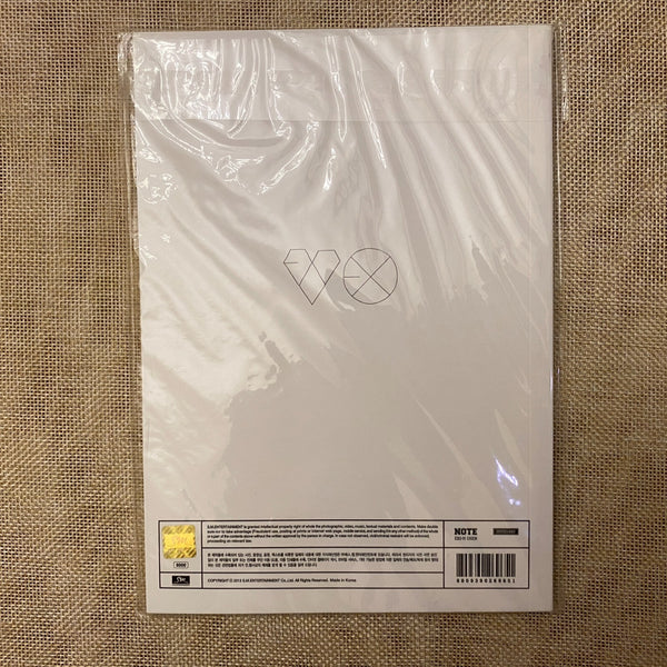 EXO CHEN [ EXO-M XOXO ] Official Notebook, SM Entertainment / New, Rare / Gift