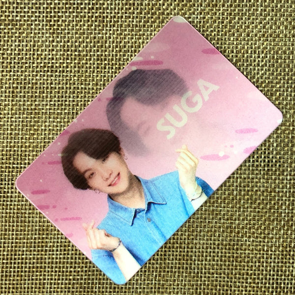 BTS SUGA [ Chilsung Cider ] Official Lenticular Photocard / New, Rare / Gift