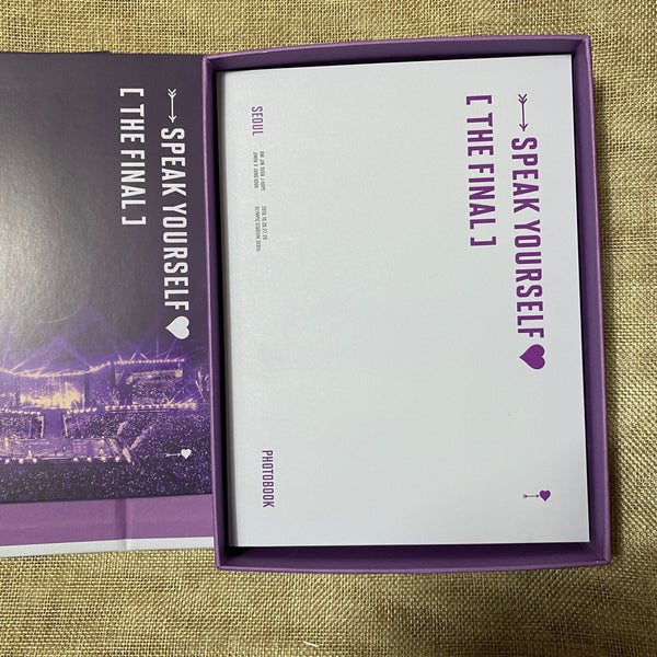 BTS [Love Speak Yourself Seoul The Final] Official DVD+Photobook+Poster / Gift