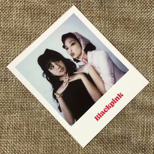 BLACKPINK JISOO JENNIE [2022 Welcoming Collection] Official Postcard / Gift
