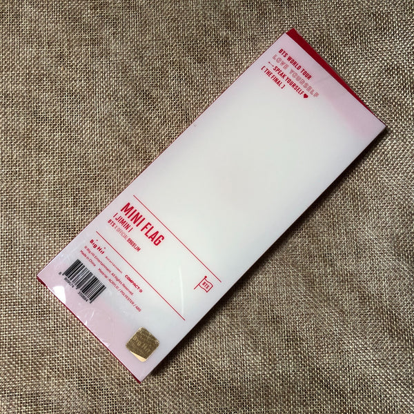 BTS JIMIN [ Speak Yourself World Tour Concert ] Official Mini Flag / Gift