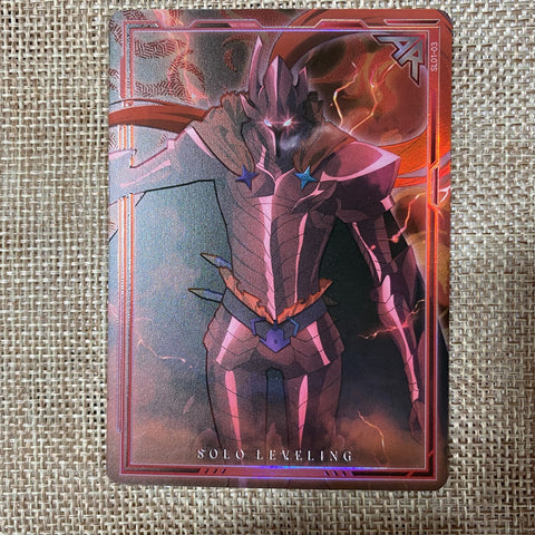 Solo Leveling SL01-03 IGRIS / AR Card (1pc), Authentic Super Rare / New / Gift