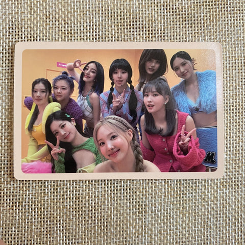 TWICE GROUP [ Between 1&2 12 POB Preorder Official Photocard ] Archive N /+G