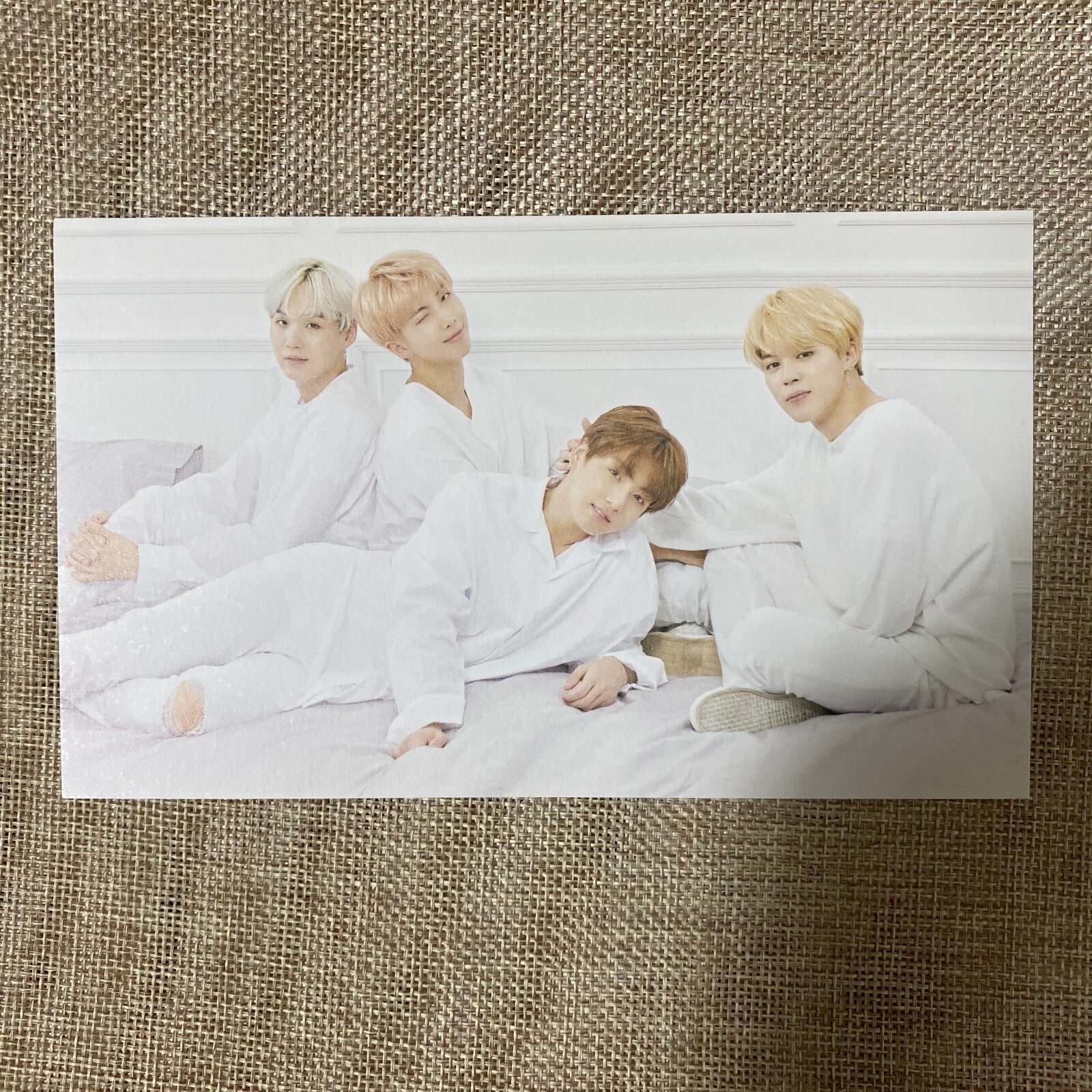 BTS GROUP #11 [BTS X MEDIHEAL] Official Postcard with Suga RM JK JIMIN / Gift