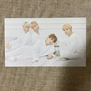 BTS GROUP #11 [BTS X MEDIHEAL] Official Postcard with Suga RM JK JIMIN / Gift