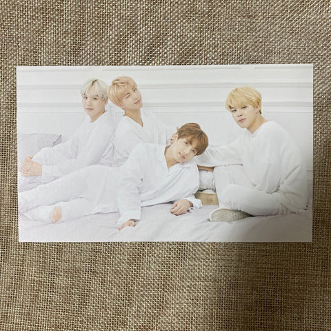 BTS GROUP #11 [BTS X MEDIHEAL] Official Postcard with Suga RM JK JIMIN / Gift