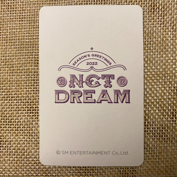 NCT JISUNG [2022 Season's Greetings] Official Photocard, Aladin Hologram / Gift