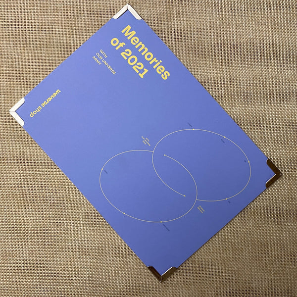 BTS GROUP [2021 Memories Weverse] Official Photo Frame Stand / New, Rare / Gift