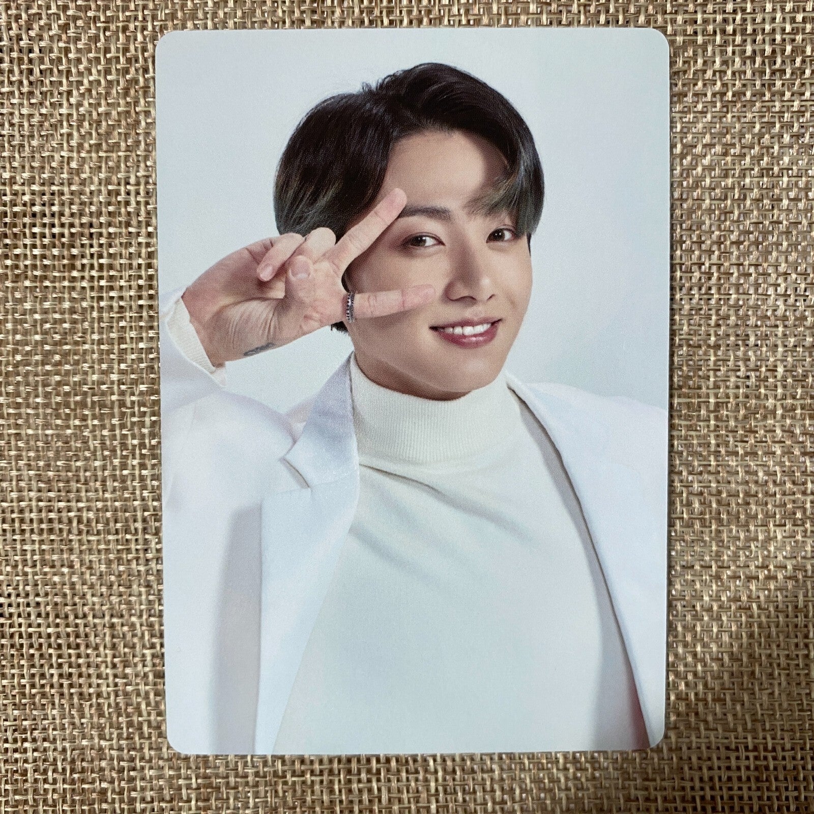 BTS JUNGKOOK 5/8 [ Map Of The Soul Tour Official Mini Photocard ] New / Gift