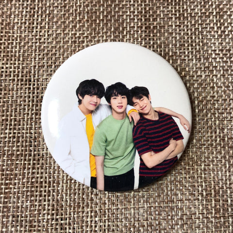 BTS GROUP UNIT #1 [ Love Yourself ] Official Can Badge / New / Gift