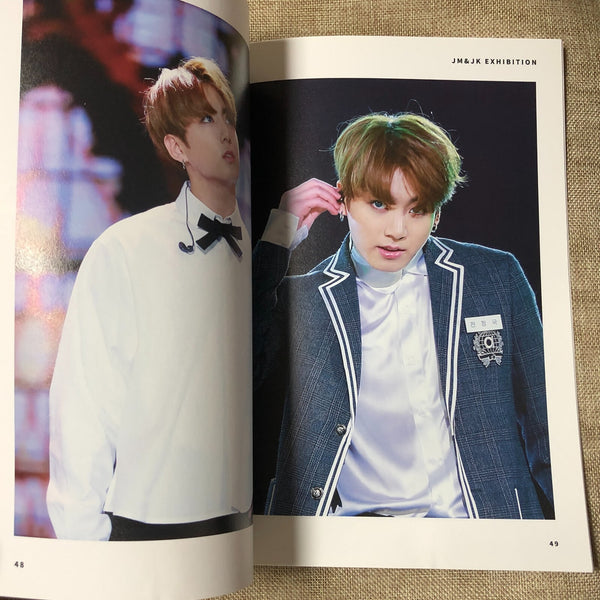 BTS JUNGKOOK JIMIN [ 2017 MESMERIZE Exhibition ] Photobook / New, Rare / Gift