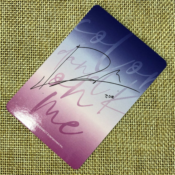 WANNA ONE KANG DANIEL #3 [Color On Me] Official Photocard, 1st Single / Gift