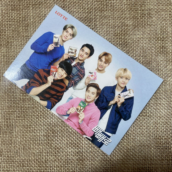EXO GROUP #12 [ Lotte Pepero Day ] Official Photocard, EXO-K / New, Rare / Gift