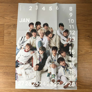 NCT 127 DREAM GROUP [2018 Season's Greetings] Official Folded Poster / Gift