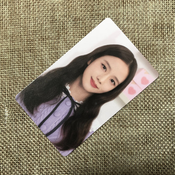 BLACKPINK JISOO #1 [ THE GAME Photocard Collection ] Valentine's Ed / New/GFT