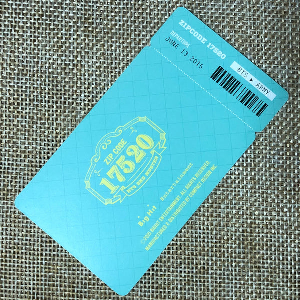 BTS J-HOPE [2nd Muster 17520] Official Photocard Photo Ticket / New, Rare / Gift