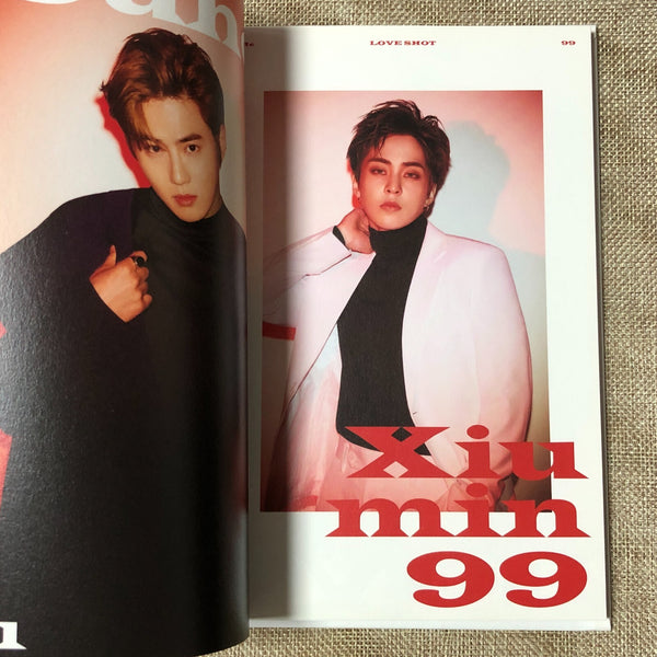 EXO SIGNED [ LOVE SHOT SHOT Ver. ] Promo Autographed / CD+Photobook / Gift