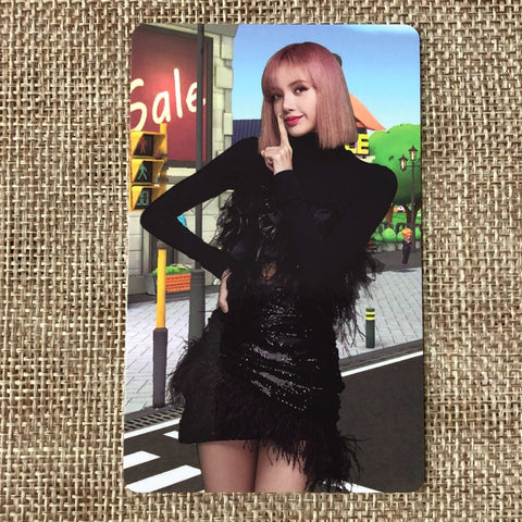 BLACKPINK LISA [ THE GAME The Girls ] Official Photocard, Reve Ver. / New / Gift