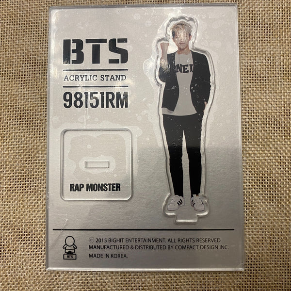 BTS RM [ 2nd Muster 17520 98151 ] Official Acrylic Stand / New / Gift