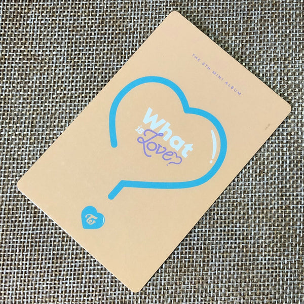 TWICE JEONGYEON [What is Love Pre-Order] Official Photocard, 5th Mini / Gift