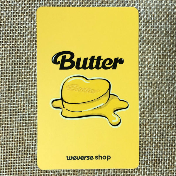 BTS JUNGKOOK [ Butter Weverse Pre-Order ] Official Photocard / New / Gift