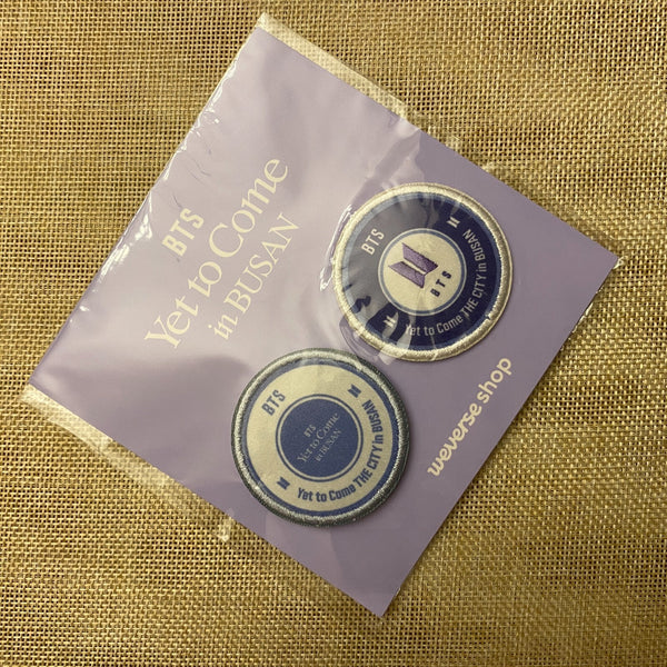 BTS [YET TO COME in BUSAN MERCH] Official Badge Emblem Gift Set / New, Rare /+G