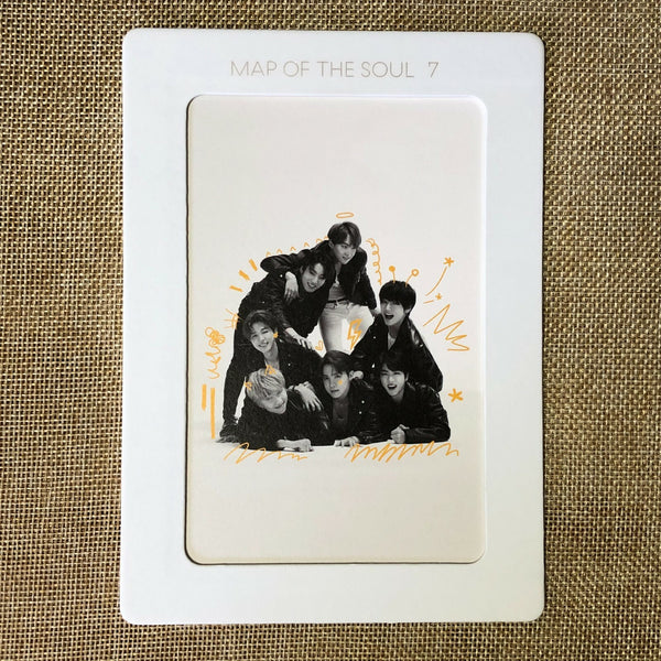 BTS #4 [Map Of The Soul 7 Weply Pre-Order Benefit] Official Photo Frame / Gift