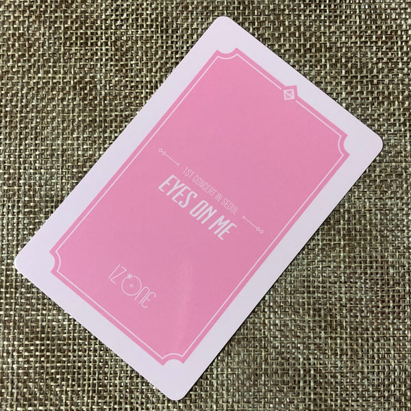 IZ*ONE CHAEYEON #2 [1st Concert EYES ON ME in Seoul] Official Photocard / Gift