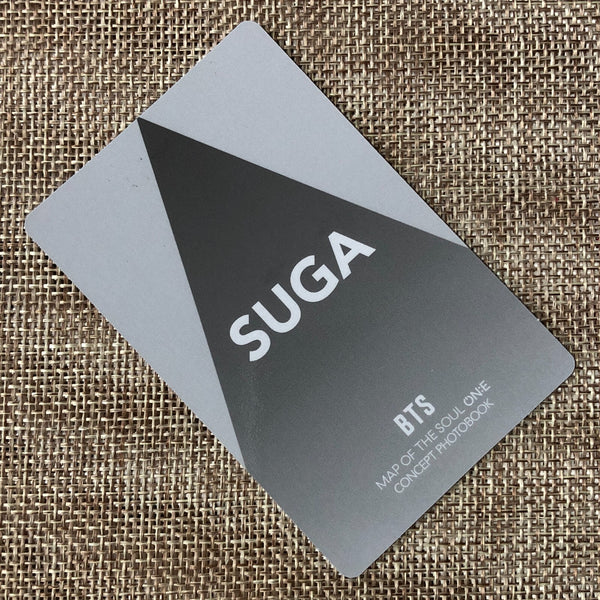 BTS SUGA [MAP OF THE SOUL MOS ON:E Concept Book] CLUE Ver. Photocard / Gift