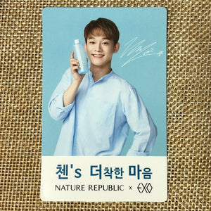 EXO CHEN #2 [ Nature Republic ] Official Limited Photocard / New, Rare / Gift