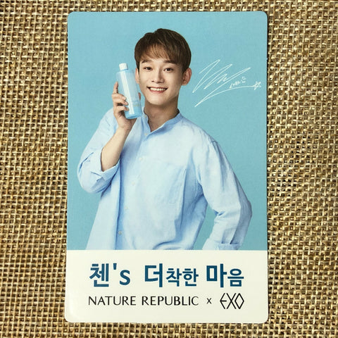 EXO CHEN #2 [ Nature Republic ] Official Limited Photocard / New, Rare / Gift