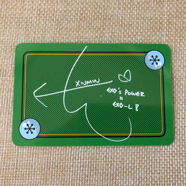 EXO XIUMIN #2 [ The War Power of Music ] Official Photocard, Album / New / Gift