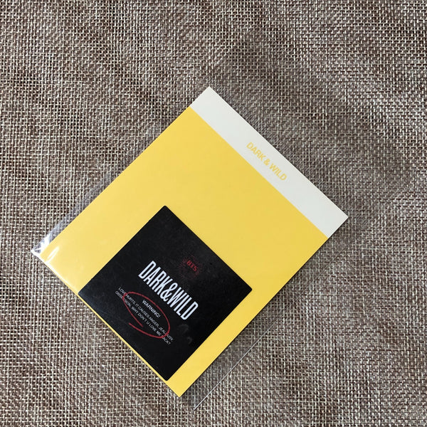 BTS [ Oh, always Official Dark & Wild Album Cover Sticker ] 2018 Exhibition/N/+G