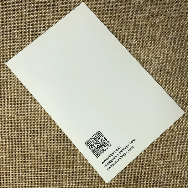 BTS RM [ MTPR Contact Lens ] Official Hologram Postcard, Limited / New / Gift