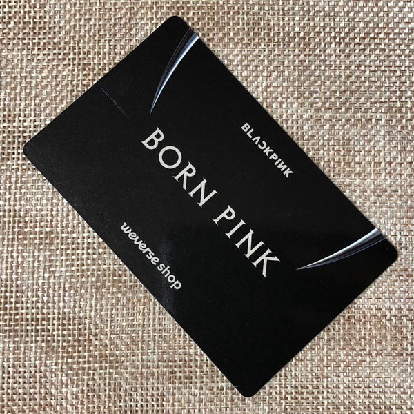 BLACKPINK LISA [ Born Pink ] Official Photocard, WEVERSE POB / New / Gift