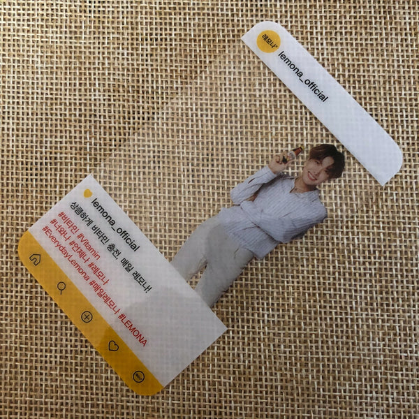 BTS J-HOPE [ Lemona Vitamins ] Official Transparent Photocard / New, Rare / Gift